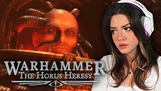 THIS IS INSANE  Warhammer 40K The Horus Heresy Cinematic Trailer Reaction [upl. by Nuhsyar]