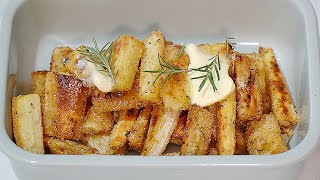 Easy Roast Parsnips Crispy Golden and Delicious [upl. by Raual]