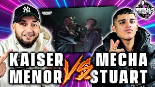 EL MENOR KAISER VS MECHA STUART  JOKKER Reaccionando enfermosdelrap [upl. by Nunciata835]