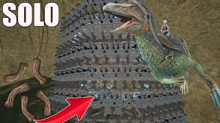 SOLO Spent 24 Hours on A FiberCraft Server  This Happens  Ark PvP [upl. by Noellyn]