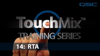 QSC TouchMix30 Training 14 RTA Spanish [upl. by Buyers135]