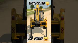 wait for end 🤣 JCB funny video Indian vehicle simulator 3D game funny​ shortsfeed​ shorts​ jcp [upl. by Eniluqaj]