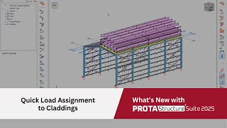 Quick Load Assignment to Claddings in ProtaStructure 2025 [upl. by Eiggem]