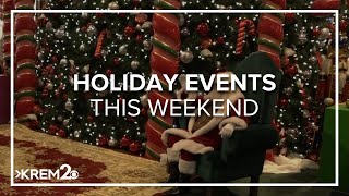 Holiday events in Spokane north Idaho this weekend [upl. by Mani]