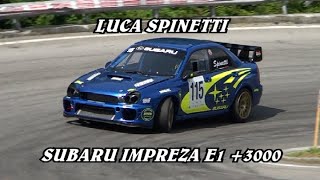 TROFEO VALLECAMONICA 2024  LUCA SPINETTI  SUBARU IMPREZA E1 3000  VIDEO BY BELLUNOVIDEO [upl. by Averill]