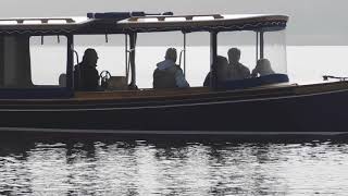 Gentleman Jim boat on Trinity Broad in Rollesby Norfolk [upl. by Ethban239]