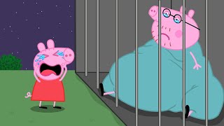 OMGPlease Stop Daddy Pig Fat  Peppa Pig Funny Animation [upl. by Demakis145]