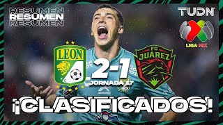 León 21 Juárez  HIGHLIGHTS  AP2023J17  Liga Mx  TUDN [upl. by Wojak]