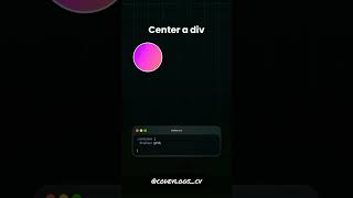 Css Centre A Div css animation centre programming codevlogscv trending youtubeshorts [upl. by Faxun]