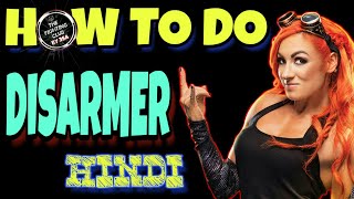 DISARMER👉☺HOW TO DO DISARMER☺👈BECKY LYNCH FINISHER [upl. by Teeniv]