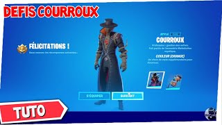 Débloquer le Camouflage quotCourroux de Courrouxquot sur Fortnite Battle Battle Royale [upl. by Robillard967]