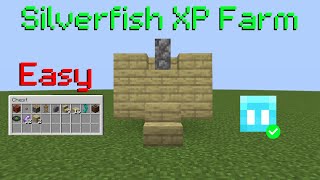 Minecraft JAVA Silverfish XP farm [upl. by Tersina428]