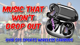 OYIB S75 Sports Wireless Earbuds Review [upl. by Ahsikyt89]