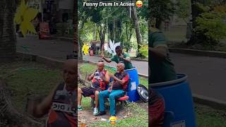 Funny Plastic Drum In Public 😜 shortvideo [upl. by Ravens]