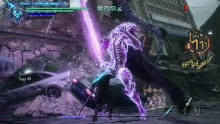 Vergil vs Cavaliere Angelo  Devil May Cry 5 [upl. by Yejus]