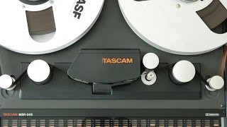 TASCAM MSR24S short overview [upl. by Eahsan77]