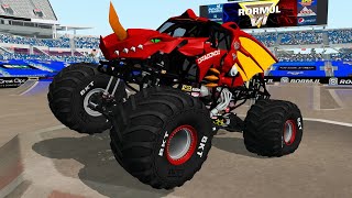 24 Truck World Finals 21 Freestyle  Monster Jam Rigs of Rods [upl. by Sicnarf80]