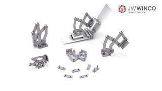 GN 7237 Stainless Steel MultipleJoint Hinges [upl. by Buffo189]