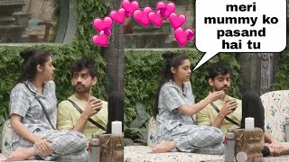 Bigg Boss 18 Live Eisha romance with Avinash Eisha wants to kiss avinash [upl. by Eerb518]