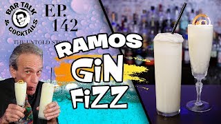 THE RAMOS GIN FIZZ COCKTAIL  Plop plop fizz fizz oh what a relief it is [upl. by Edieh]