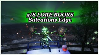 Salvations Edge 5 of the 8 lore books  Destiny 2 [upl. by Omer243]