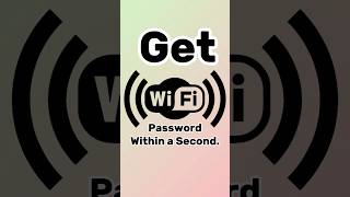 Get PCs WiFis Password within a Second CMD WiFi Password [upl. by Spitzer931]