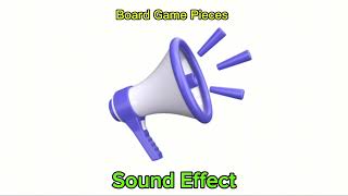 Board Game Pieces Sound Effect  Soundance [upl. by Yrrot]