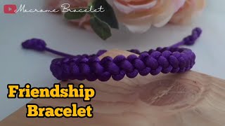 Macrame Bracelet Unique  Friendship Bracelet [upl. by Dihsar546]