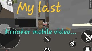 Krunker mobile gameplay in 2024  Goodbye ig [upl. by Atteram]