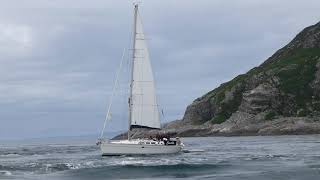 Corryvreckan  Sailing in the Worlds Third Largest Whirlpool Scotland [upl. by Araiet]