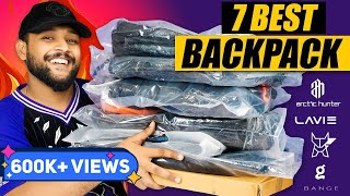 BEST BACKPACKSBAGS FOR COLLEGESCHOOL UNDER 1000 ON FLIPKART 🔥 Backpack Haul 2023  ONE CHANCE [upl. by Otrebmal]