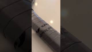 Newly gripped paddle tennis racquet [upl. by Yenttihw]