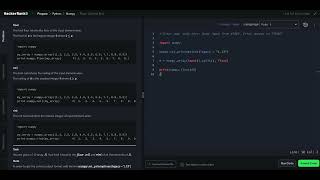 Hackerrank Python Solution 8 Numpy  Floor Ceil and Rint [upl. by Notniuq684]