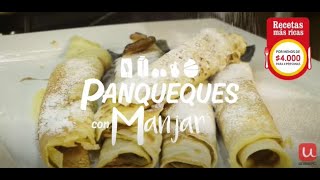 Unimarc  Recetas 4x4 Panqueques con manjar [upl. by Hashim843]