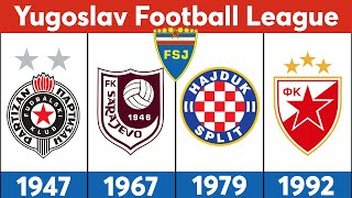 Yugoslavia Football League Winners 19471992 [upl. by Dupuis]