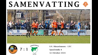 Samenvatting SV Nieuwleusen 1  LTC 1 [upl. by Marylinda]