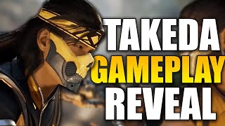 FIRST LOOK at TAKEDA GAMEPLAY in Mortal Kombat 1 [upl. by Tterrag678]