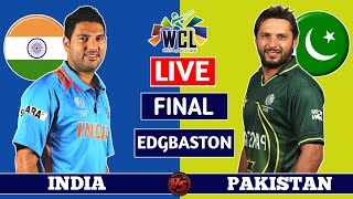 Live Pakistan Champions vs India Champions Final  PAKC vs INDC Live  World Legends Championship [upl. by Ellenet771]