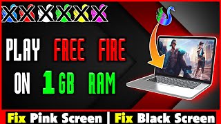 How To Play Free Fire On 1GB Ram PCLaptop Without Graphics Card Smartgaga Lite [upl. by Hakeber]