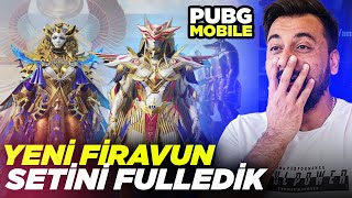 KADIN FİRAVUN SETİ GELDİ 7 SEVİYE YAPTIK  Pubg Mobile Kasa Açılımı [upl. by Nelo581]