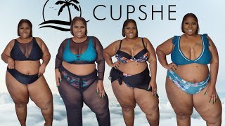 Cupshe Plus Size Swimsuit Haul 2022  Size 4x 2628  For The Curvy Culture Mones Curvy Closet [upl. by Raouf]