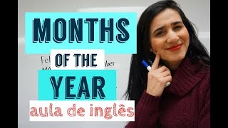 Months of the year  aula de ingles [upl. by Ligetti]