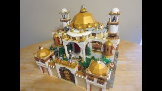 Lego Aladdin Agrabah Palace MOC [upl. by Allets]