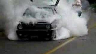 MK2 Golf Turbo Burnout [upl. by Ymeon]