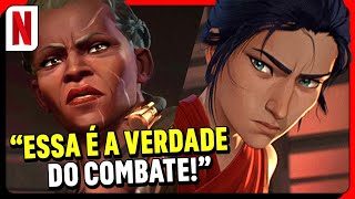 CAITLYN E AMBESSA CAEM NA PORRADA  Arcane  2ª Temporada  Netflix Brasil [upl. by Rigdon]