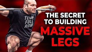 Training Legs With Dr Mike Israetel For Massive Gains Full Workout [upl. by Rosenbaum605]