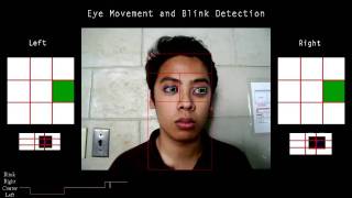 NonIntrusive Eye Detection Classification and Blink Detection using Video Analysis [upl. by Ssac972]