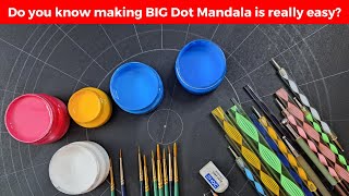 Dot Painting  Dot Art  Dot mandala for beginners  Mandala Art  266  2024  ATM Creations [upl. by Pollyanna]