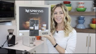 Review Nespresso Lattissima One automatic espresso cappuccino and latte machine [upl. by Licna]