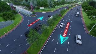 Explore Comilla University Underpass in 3D Animation [upl. by Petula681]